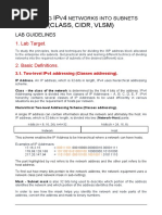 Net LA-03EN Subnetting