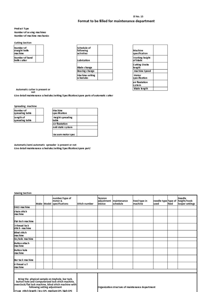 Sewing Machine Maintenance Schedule – UCSO
