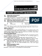 Chapter 4 - Data Communication - Notes