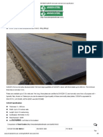 EN10025 S235JR Steel Plate Standard and Specification