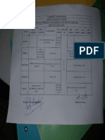 Timetable - Optometry