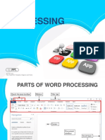 Word Processing: Free Powerpoint Templates, Diagrams and Charts