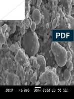 SEM Image of Fly Ash Based Geopolymer 1000