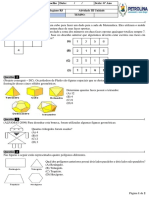 Atividade 6º Ano III Bimestre 2019.2