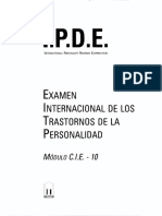 Examen Internacional de Los Ts de Personalidad