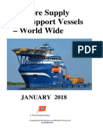Offshore Supply and Support Vessels Worldwide 2018