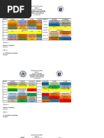 Gatiawin High School: General Class Schedule