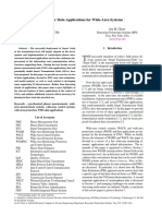 Synchrophasor Data Applications for Wide-Area Systems