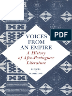 (Minnesota Monographs in the Humanities) Russell G. Hamilton - Voices From an Empire_ a History of Afro-Portuguese Literature-University of Minnesota Press (1975)