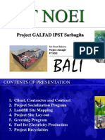 Project GALFAD IPST Sarbagita: Mr. Bernt Bakken Project Manager PT Noei