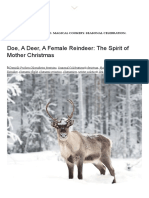 Doe, A Deer, A Female Reindeer_ the Spirit of Mother Christmas – Gather
