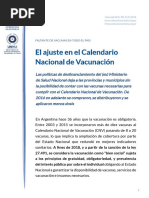 FSS Informe 50 - El ajuste en el Calendario Nacional de Vacunación - Julio 2019