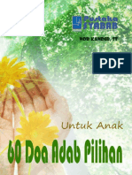 60 Doa Adab Pilihan Anak PDF