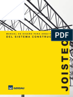 Manual de Diseno para Arquitectos Del Sistema Constructivo Joistec