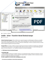 Installer - Activer - Paramétrer Internet Download Manager - PAFPIF ZONE