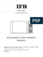 Microwave Oven Owner'S Manual: MODEL: 20BC4