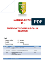 Laporan Igd Pagi Rabu 27 Maret 2019