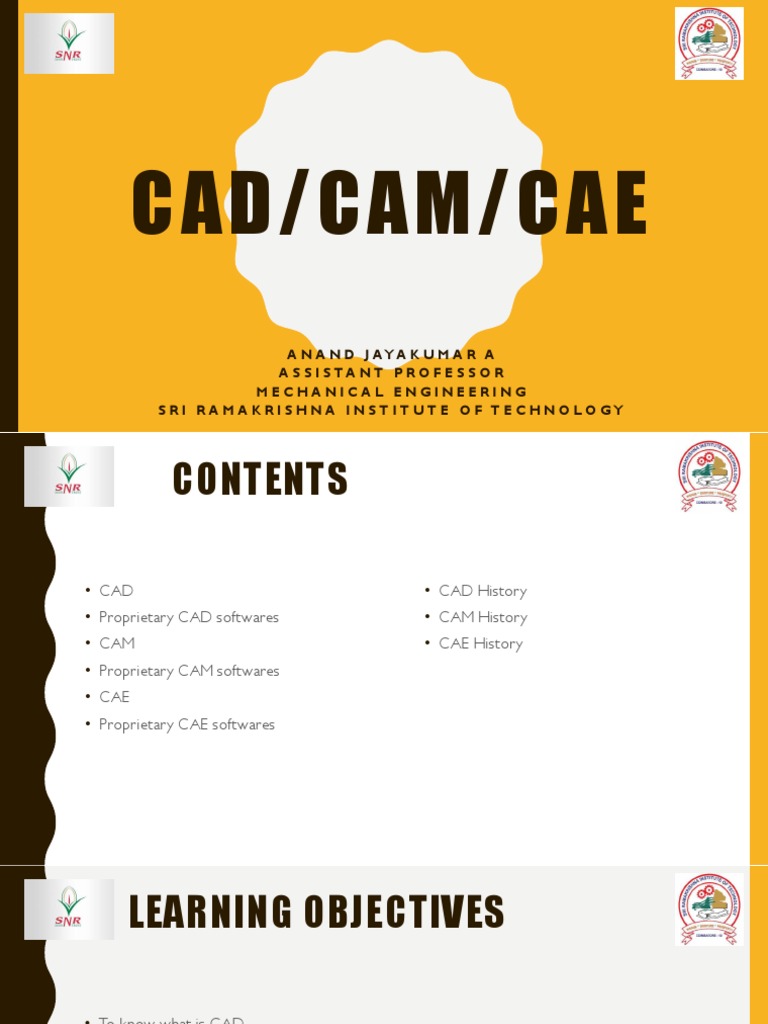 CAD/CAM/CAE Softwares | PDF | Computer Aided Design | Numerical Control