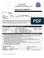 Hears Field Report: Health Emergency Management Staff