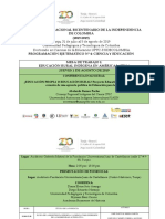 Programa Mesa Educación Rural Indígena en América Latina 2019 CADE-UPTC 1,2 y 3 Agosto 2019