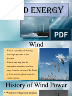 WIND ENERGY: A HISTORY AND OVERVIEW OF ITS BENEFITS AND CHALLENGES