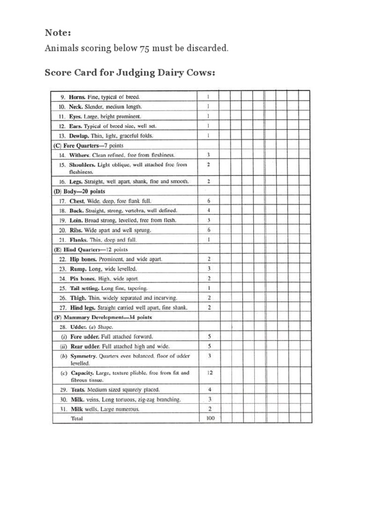Judging Score Card PDF