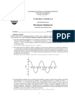 Ondas transversales y longitudinales en cuerdas y medios elásticos