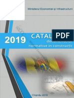 Catalogul Documentelor Normative in Constructii 2019 Editia I