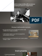 Les Influences de La Musique Traditionnelle Roumaine Sur Les Deux Sonates de George Enesco