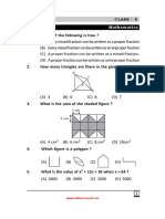 Class 6 Maths, Physics, Chemistry and Biology Test Questions