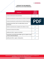 Formato Checklist