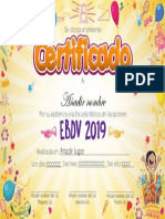 Certificado Alumno - PDF Con Formulario