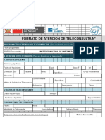 Solicitud y Atencion de Teleconsulta 2018 Inen-Minsa