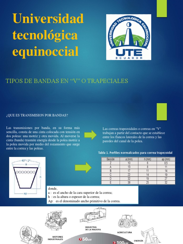 Tipos de Bandas en V y Transmisión | PDF | Viajes por Europa | Science