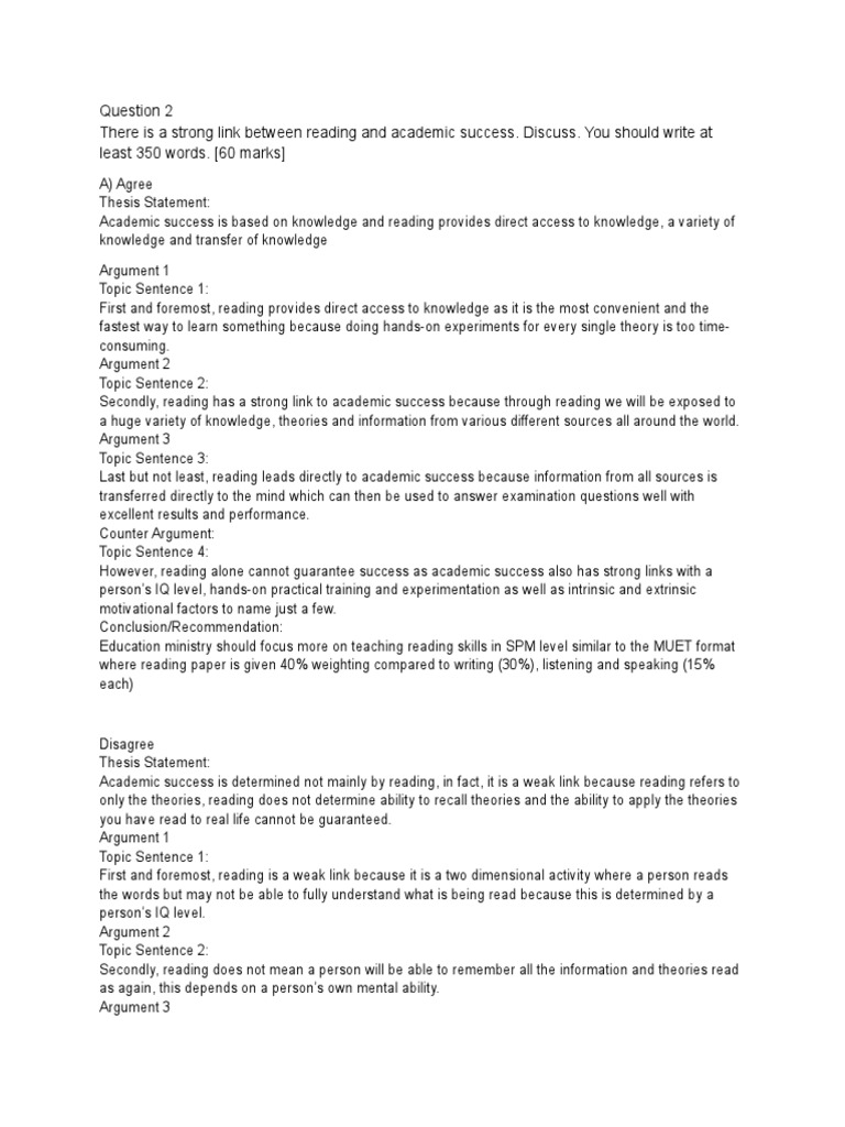 Reading's Role in Academic Success | PDF | Poverty | Poverty & Homelessness