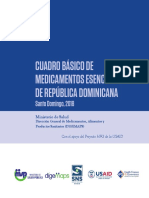 Cuadro Básico de Medicamentos 2018 PDF