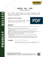 Mosil Ak - 100: (Diesel Additive)