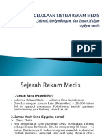 Sejarah Rekam Medis