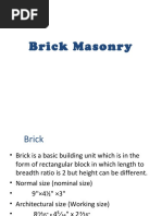 Standard Brick Sizes by Country | PDF | Brick | Length