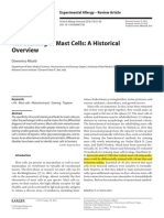 The Staining of Mast Cells A Historical Overview
