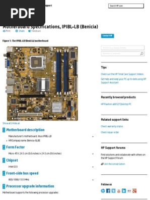 asus ipibl-lb benicia-gl8e manual