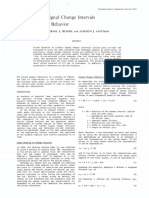 Timing Traffic Signal Change Intervals Based On Driver Behavior