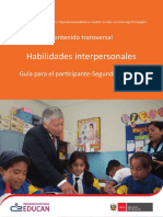 Habilidades interpersonales contenido transversal. Guía para el participante, segundo fascículo.pdf