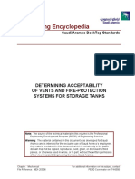 Determining Acceptability of Vents and Fire-Protection Systems For Storage Tanks PDF