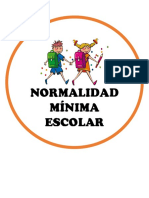 Rendicion de Cuentas Normalidad Minima