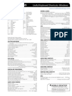 Illustrator Cs5 Shortcuts PC