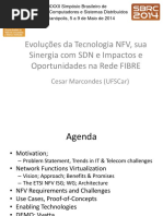 Evoluções Da Tecnologia NFV, Sua Sinergia Com SDN e Impactos e Oportunidades Na Rede FIBRE