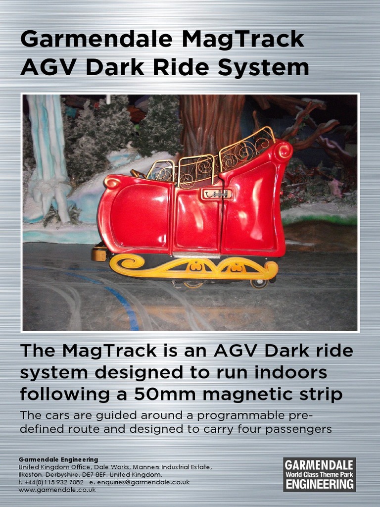 MagTrack AGV Dark Ride System Specs | PDF