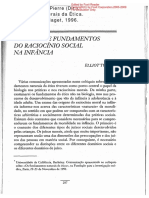 TURIEL, E. Natureza e Fundamentos Do Raciocínio Social Na Infância (1996)