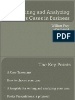 Writing and Analyzing Ethics Cases in Business